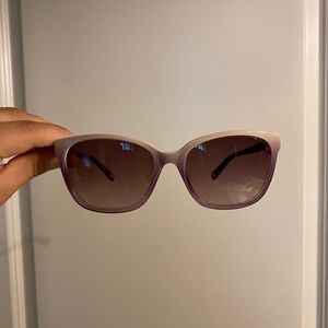 Burgundy Nine West sun glasses